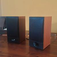 Casse Genius SP-HF360B 2.0 10W RMS finitura legno