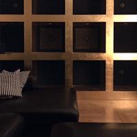 Grande libreria foglia oro pezzo unico