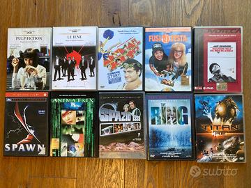 10 DVD originali Le Iene Pulp Fiction film cinema