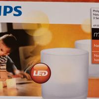 my light accent naturelle tea lights 3 set philips