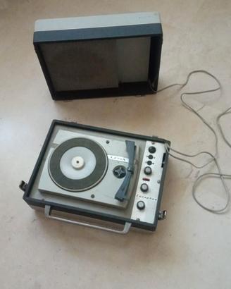 giradischi a valigetta 