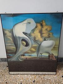 Quadro Dalì "L'angelo architettonico di Millet"