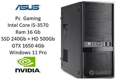 Pc Gaming i5-3570 3.40Ghz Ram 16 SSD 240 GTX 1650