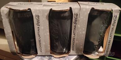 coca cola bicchiere lattina fumé 