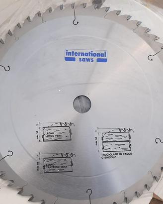International Saws Lama Disco in Widia da 350mm