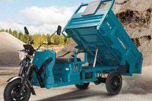 MOTOCARRO JINPENG 100% elettrico con cassone ribal