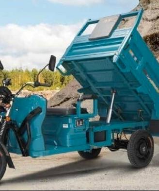 MOTOCARRO JINPENG 100% elettrico con cassone ribal