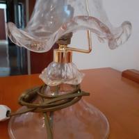 Lampada da tavolo in vetro di murano