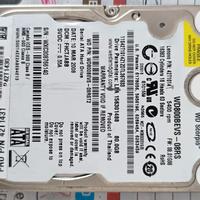 Hard disk-Disco Rigido 2.5 tipo sata e Ata/ide