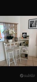 Tavolo consolle con 2 sgabelli - 150 € trattabili