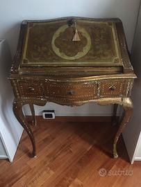Scrittoio con ribaltina antico Luigi XV