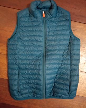 piumino senza maniche save the duck