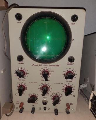 Oscilloscopio made in USA HEATHKIT