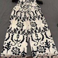 Completo Modyva fantasia Bianco/Nero Tg. 44