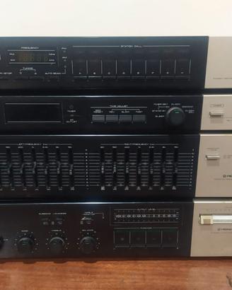 PIONEER IMPIANTO STEREO HI-FI VINTAGE ANNI'80