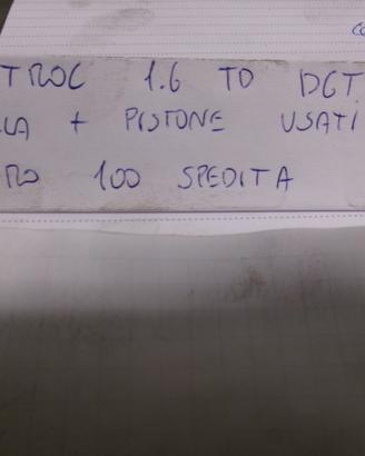 Biella con pistone volkswagen t roc 1.6 tdi dgt
