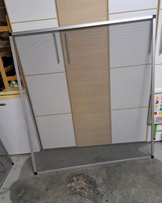 ZANZARIERA CON TELAIO CM 132X CM 145