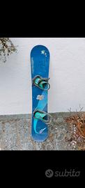 Snowboard con attacchi