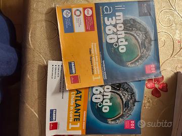 libri  scolastici geografia prima media 