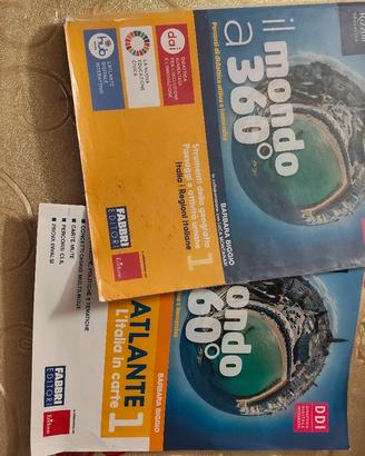 libri  scolastici geografia prima media 
