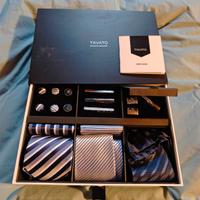 Set cravatte di classe da uomo Tavato Premium