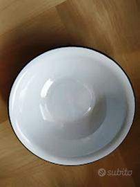 ANTICO CATINO BACILE TOELETTE PIATTO IN FERRO SMAL