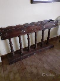 Fioriera, separatore per ambienti in legno