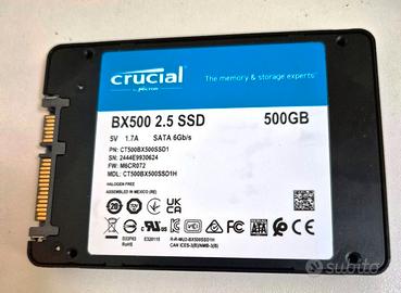 SSD Crucial 500 GB