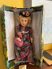 Bambola lenci 60cm taffetà scozzese - RARISSIMA