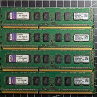 Ram 4x4GB DDR3 UDIMM ECC Kingston KTD-PE313E/4G