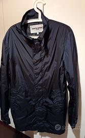 impermeabile leggero blu nautica sport