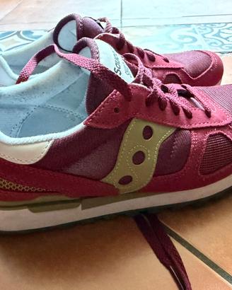Saucony Shadow Original bordeaux