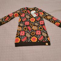 Vestito bimba Tuc Tuc 4 anni felpato