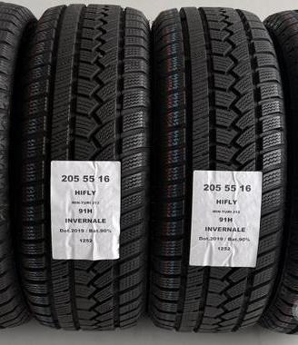 4 gomme 205 55 16 hilfy a1252