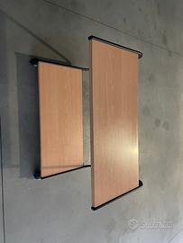 carrello tv con ruote porta oggetti