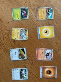 Carte Pokemon alcune rare in particolare tre al