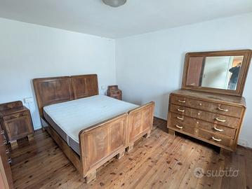 Camera da letto in legno vero