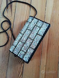 Pochette con strass