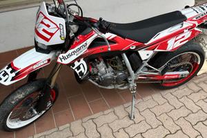 Husqvarna 125 motard con cilindro cr 5 travasi