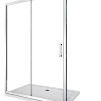 Porta Doccia Scorrevole Bagno Nicchia vetro 6 mm A