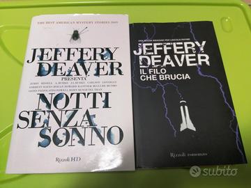 coppia libri giallo triller  Jeffery Deaver 