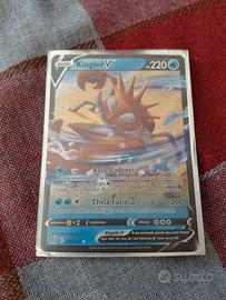 Carta pokemon Kingler V 2022