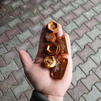 pezzi in ergal e plastice KTM 125-250 