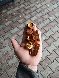 pezzi in ergal e plastice KTM 125-250 