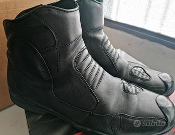 Stivaletto UOMO in vera pelle per moto/scooter