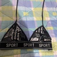 Reggiseno/top elasticizzato taglia L