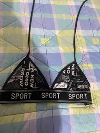 Reggiseno/top elasticizzato taglia L