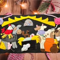 "Il primo NATALE del bambino" Tappeto Sensoriale