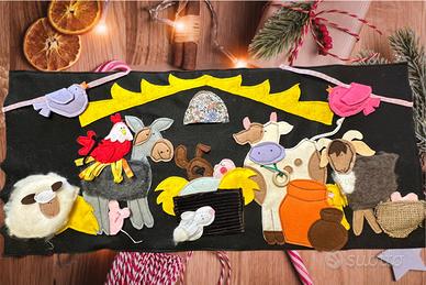 "Il primo NATALE del bambino" Tappeto Sensoriale