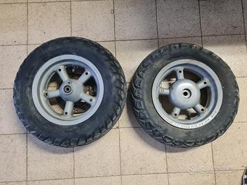 coppia cerchi ant+post Aprilia rally 50